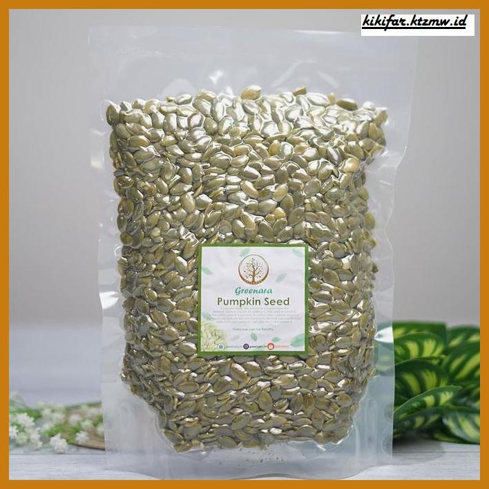 

Makanan-Kering- Pumpkin Seed 1Kg / Biji Labu Camilan Sehat / Pepita -Aneka.