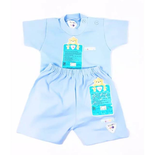 Libby setelan oblong tangan pendek