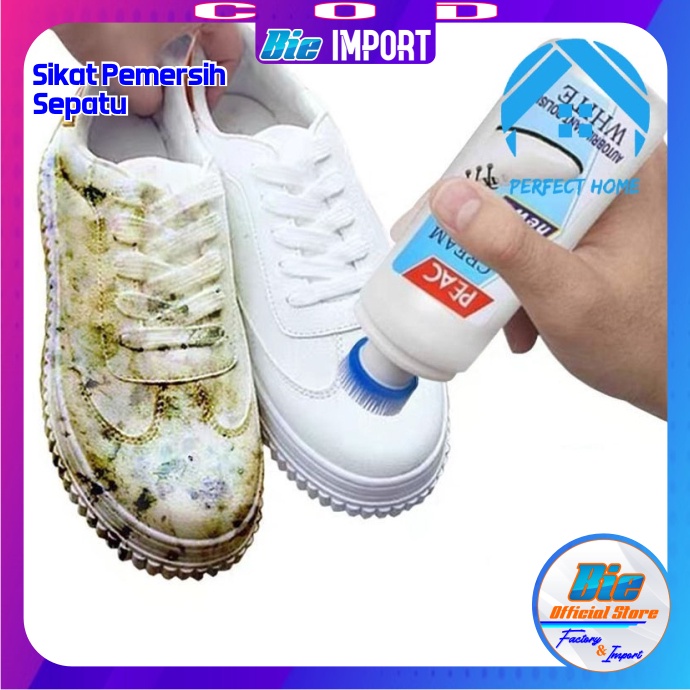 Sikat Pembersih Sepatu 100 ml Cairan Pemutih Sepatu Impor Best Seller