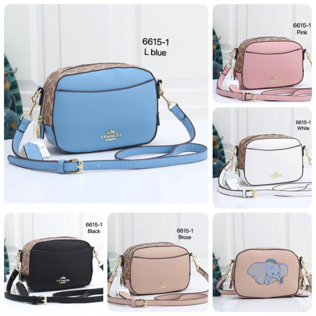 coach sling bag blue