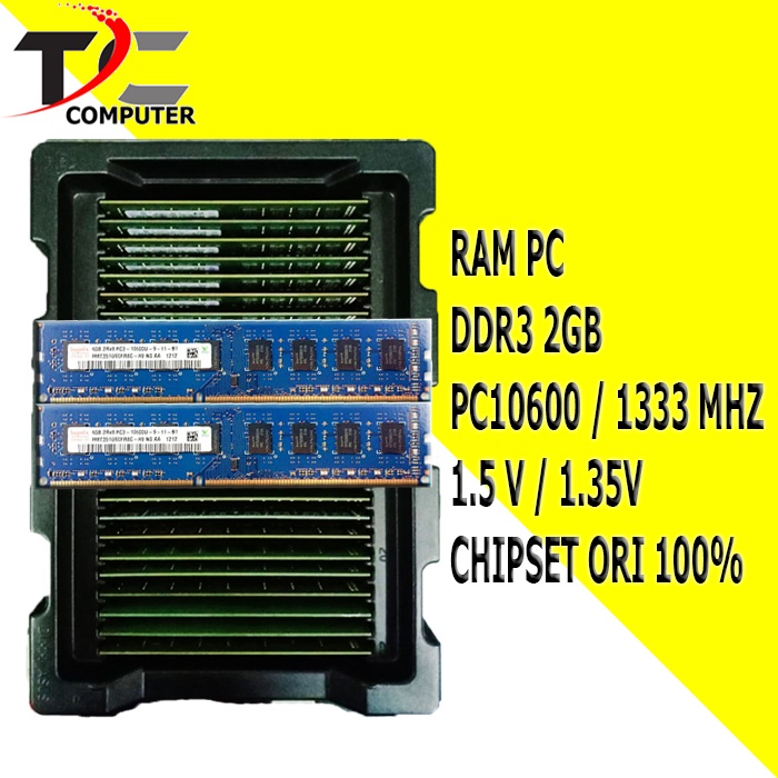 MEMORY RAM PC DDR3 2gb PC3 10600