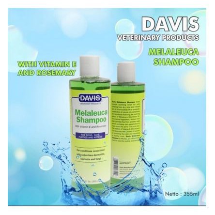 Davis Melaleuca Shampoo 355ML Anjing Kucing