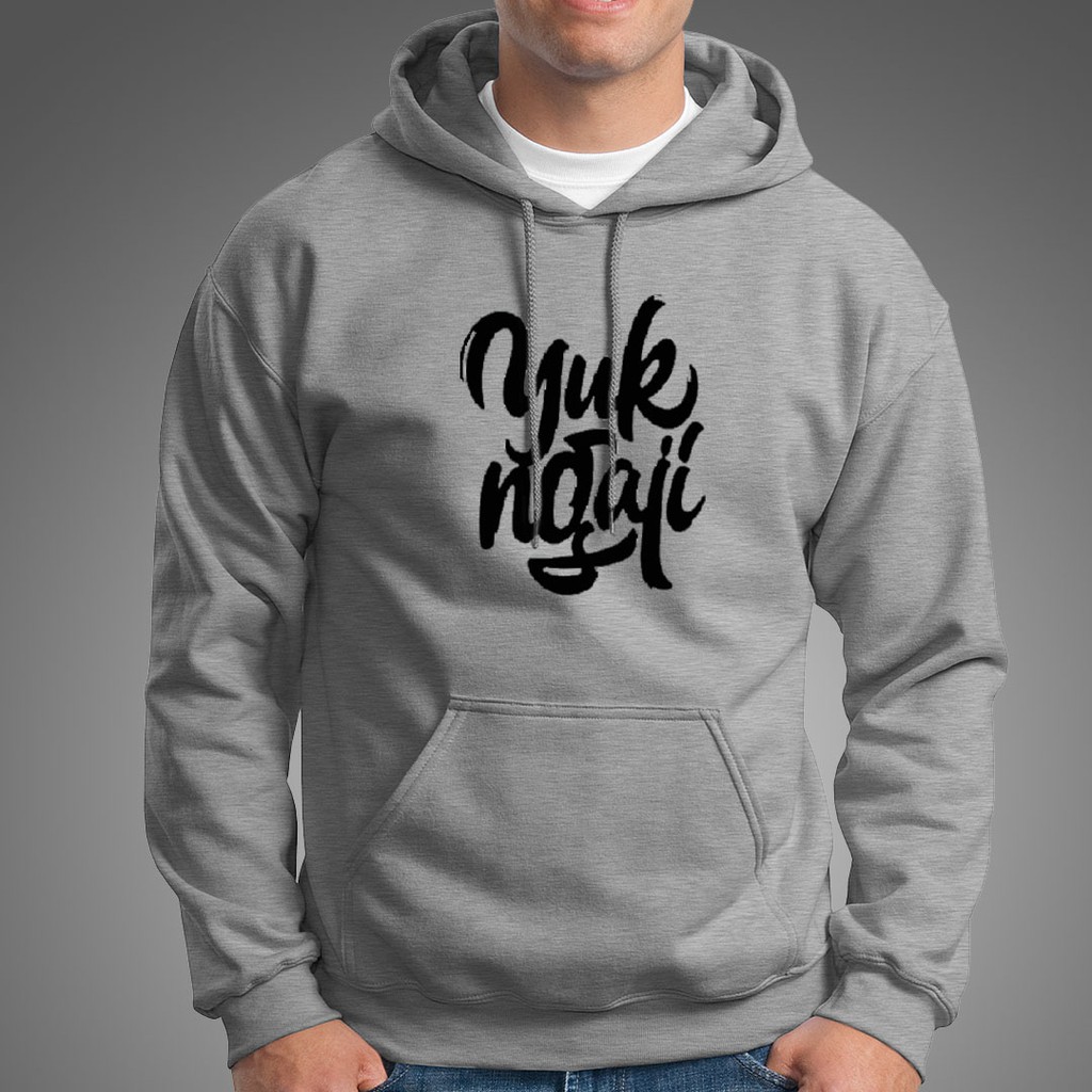 Jaket Hoodie Dewasa Yuk Ngaji