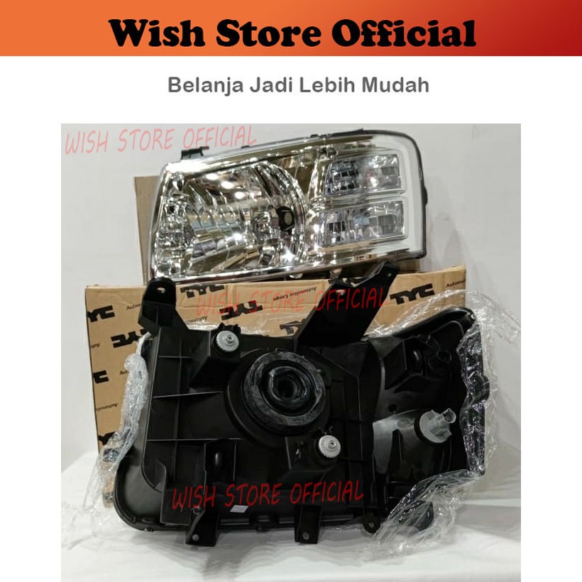 Head lamp lampu besar utama Depan FORD EVEREST / RANGER 2006 2007 2008 2009 Satuan TYC