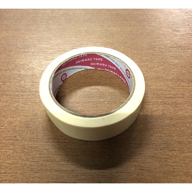 

Lakban kertas - masking tape Diamaru 1 inch
