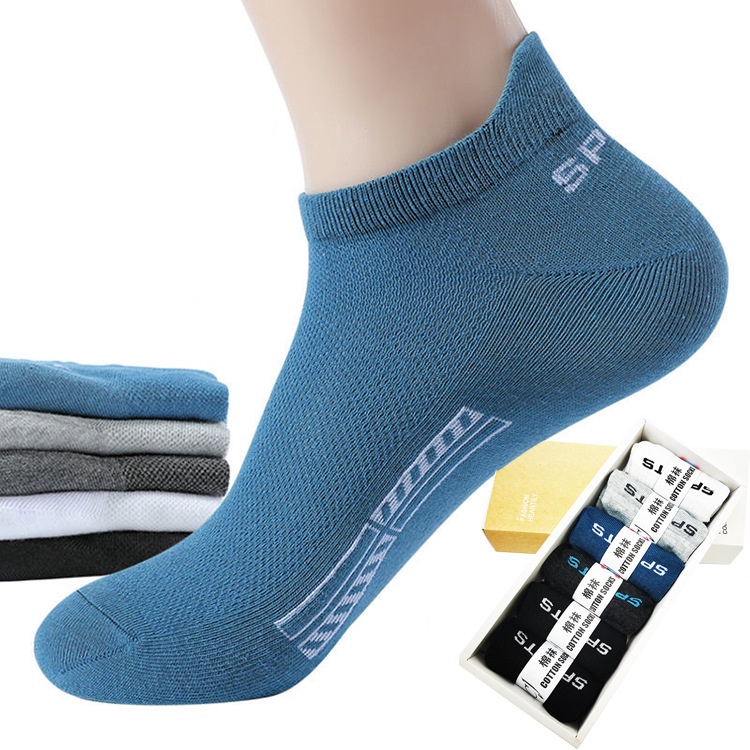 Kaos Kaki Original SPORTS SPORT Kaus Kaki Pendek Semata Kaki Sock Anti Bakteri Bisnis Kasual Socks