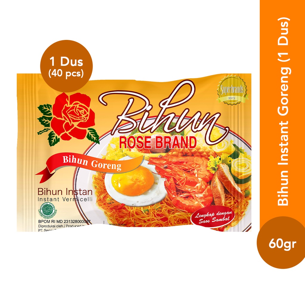 

Rose Brand - Bihun Instant Goreng Special (1Dus)