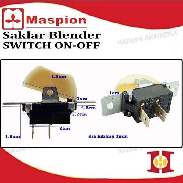 Saklar Switch Blender Tombol On Off Maspion Miyako National Panasonic