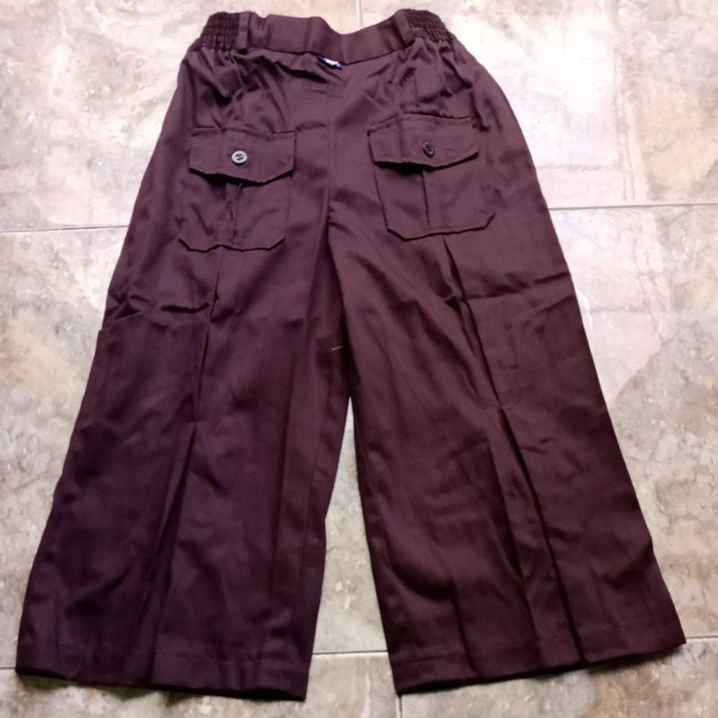 KULOT PRAMUKA SD PANJANG BAHAN NAGATA / JAPAN DRILL