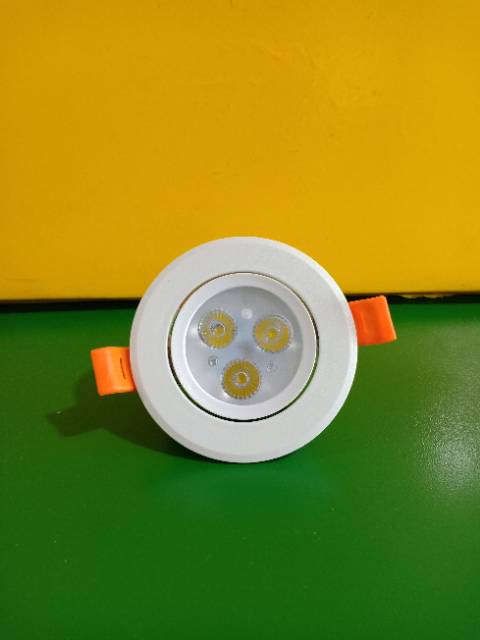 Downlight 3w intech - putih