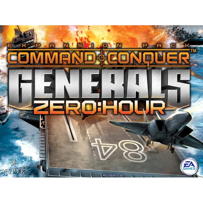 Promo CD GAME Command and Conquer Generals - Zero Hour Bagus