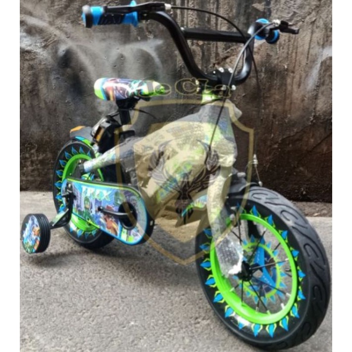 Sepeda Bmx 12 Trex Onyx Ban 3.0 anak laki 2 - 4 thn