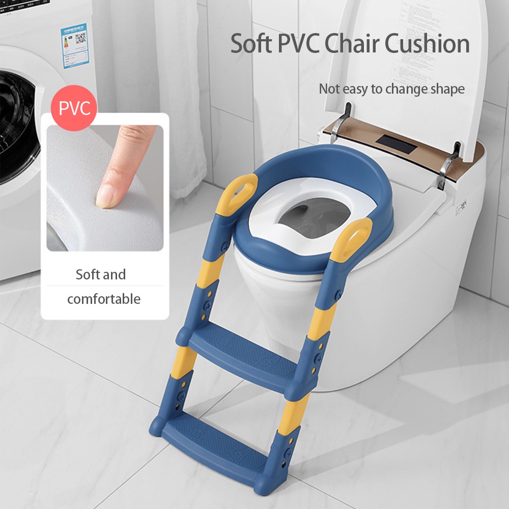 Aikoky Potty training seat ladder foldable/potty chair anak 2-7 tahun