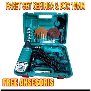 Jual PAKET BOR GERINDA MAILTANK FREE KOPER Gerinda Dan Bor Paket Pertukangan Power Tools