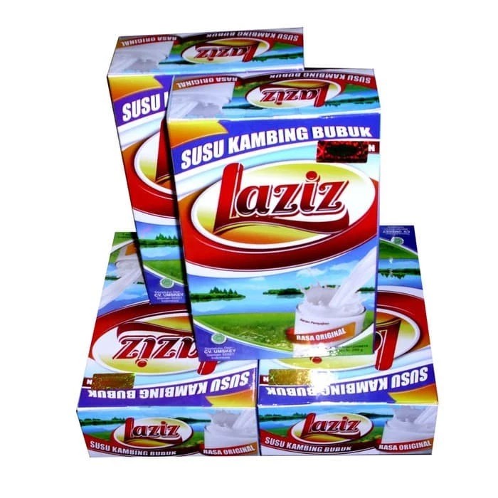 

Susu kambing bubuk ettawa LAZIZ rasa original