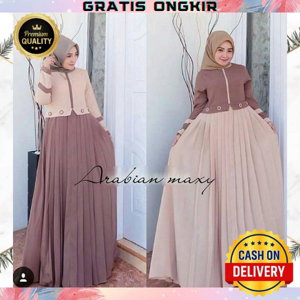 Gamis Wanita Polos Syari Baju Gamis Lebaran 2023 Games Ibu2 Bju Games Wanita Remaja Kekinian Terbaru