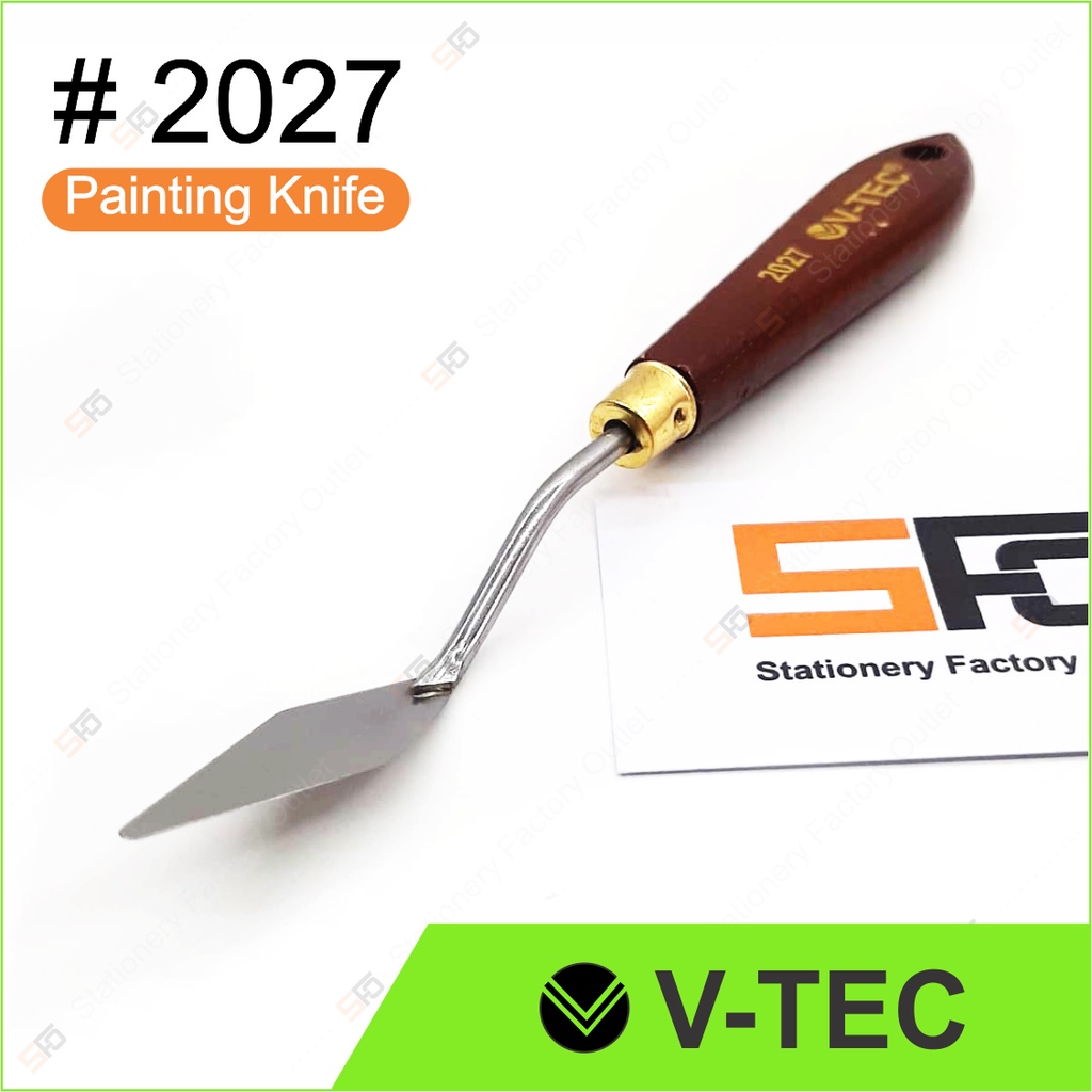 

Painting Knife V-Tec Satuan - Pisau Palet Lukis No. 2027