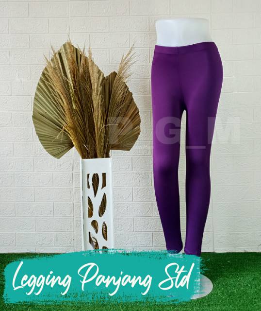 LEGGING PANJANG SIZE STANDART CELANA LEGGING PANJANG SPANDEK CUKUP UNTUK BB MULAI DARI 40KG-60KG//PGM
