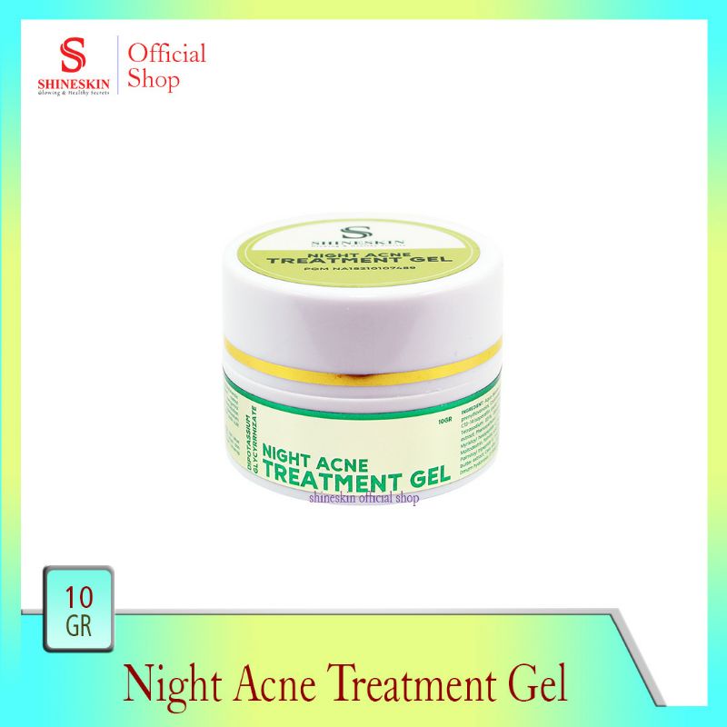 [ TERMURAH ] Shineskin Night Acne Treatment Gel