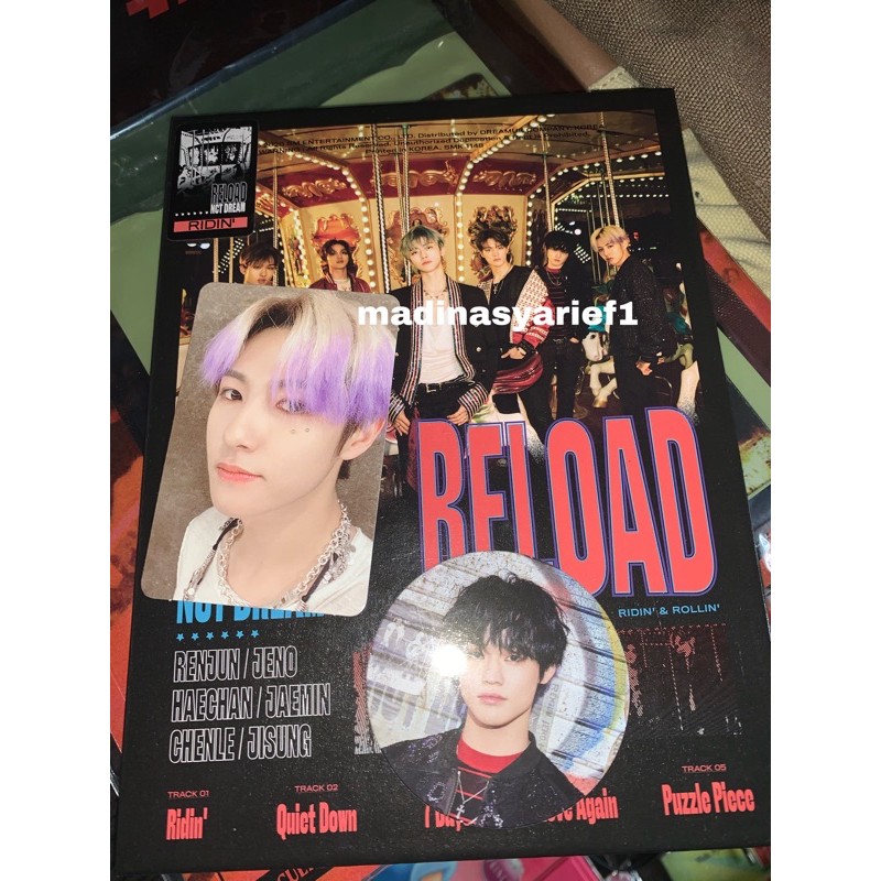 Album NCT Dream Reload (Ridin’ version) unsealed