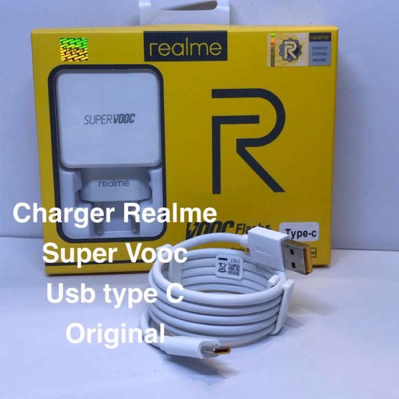 Charger Realme Original Type C Fast Charging 5Pro