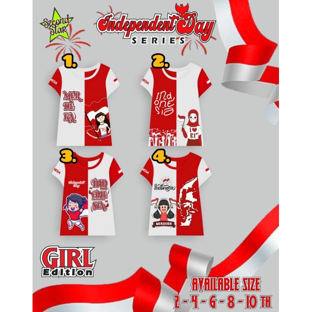 KAOS KEMERDEKAAN PEREMPUAN BY SECOND STAR