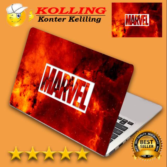 Garskin Laptop marvel fire Skin Laptop Stiker Laptop