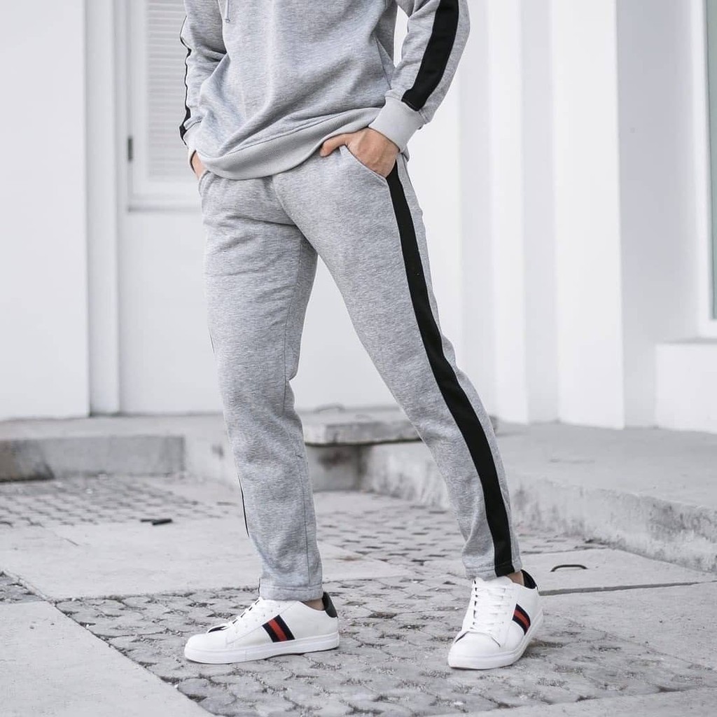 BRAND NEW!! CELANA SWEATPANTS STRIPES STYLE JOGGER