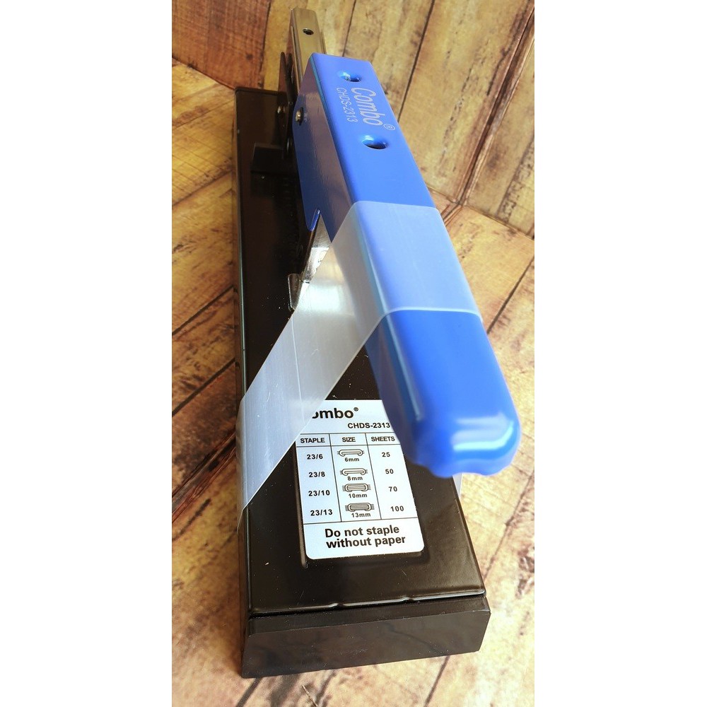 

Stapler Jilid Combo CHDS-2313 Heavy Duty - Penjilid - Staples Besar