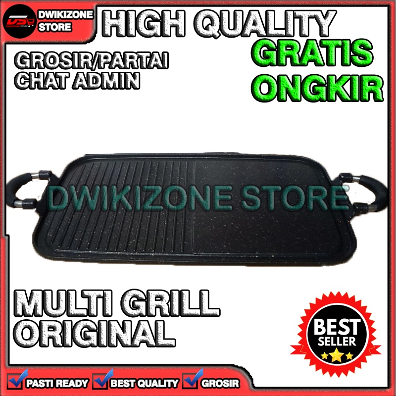 [DZS] MULTI GRILL PAN PANGGANG PANGGANGAN WAJAN SERBAGUNA ANTI LENGKET