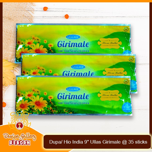 Dupa/ Hio India 9&quot; Ullas Girimale @ 35 sticks