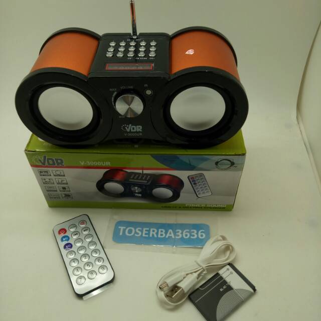 Speaker VDR V-3000UR Bisa Memainkan File Murotal