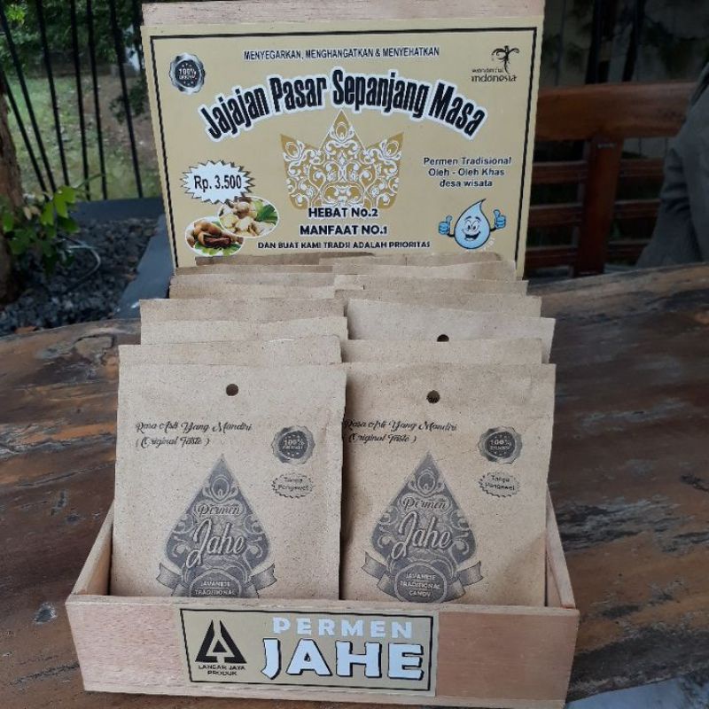 

Permen jahe LJ, oleh-oleh khas desa ciburial Bandung, permen jahe herbal tradisional, permen herbal hangat