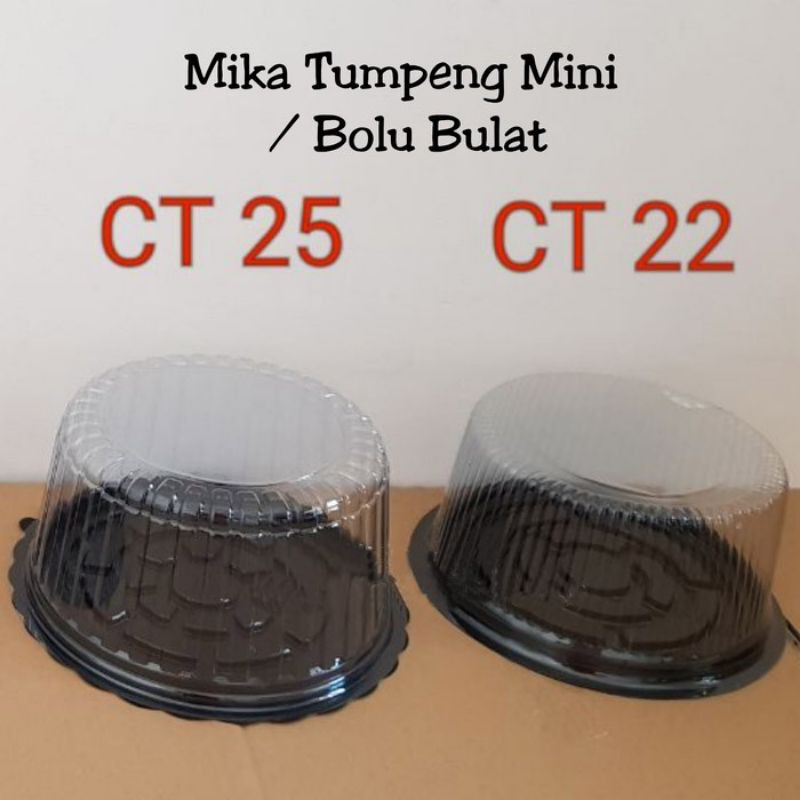 (ISI 10PCS CT25 BULAT) Mika Bolu Bulat Diameter 25cm/Mika Kue Ulang Tahun/Mika Kue Tart