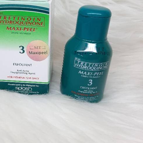 ☊ MAXI-PEEL / TONER MAXI-PELL MERAH / HIJAU HIDROQUINONE ☃
