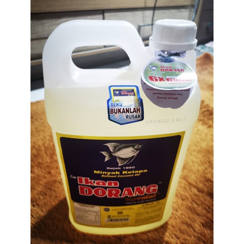 

Minyak Goreng Kelapa Ikan Dorang Special 5L