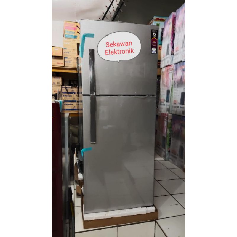 KULKAS 2 PINTU POLYTRON 210 L PRX 212 NO FROST BANDUNG