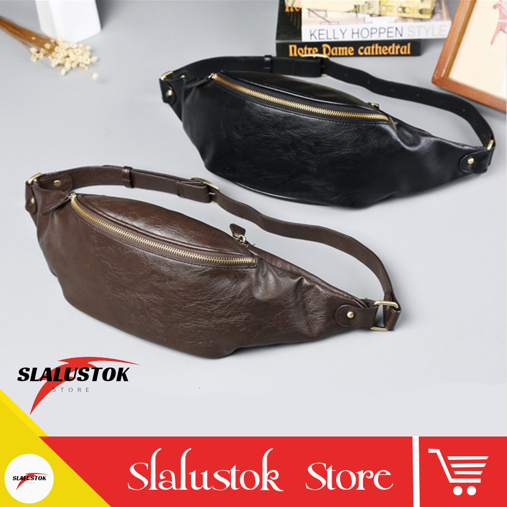 Tas Selempang Pria - Waistbag Pria 002 - Tas Pria Kualitas Import