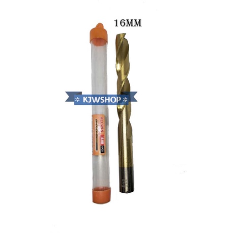 Mata Bor Besi 16mm TinCoated Mata Bor 16mm Kuning Twist Drill Bit 16mm Mata Bor Kuning 16 mm Mata Bo