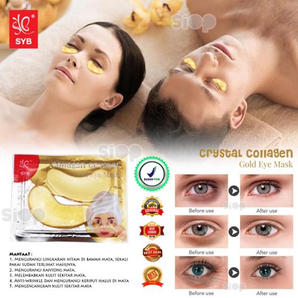 SYB Collagen Crystal Gold Eye Mask_Cerianti