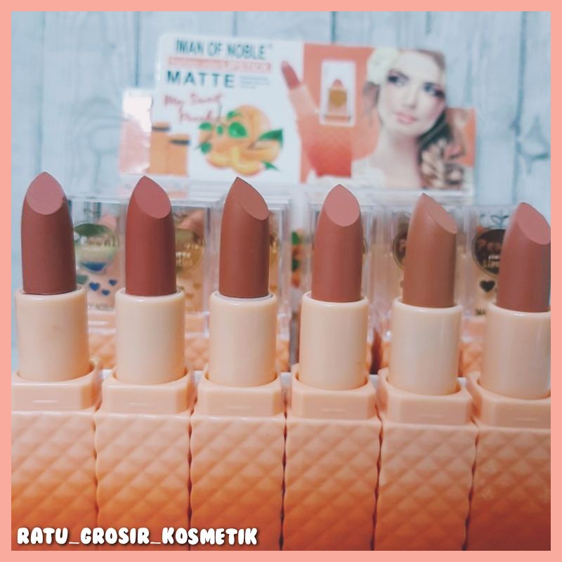 [PER BOX] LIPSTICK IMAN OF NOBLE MY SWEET PEACH MATTE NO.7064