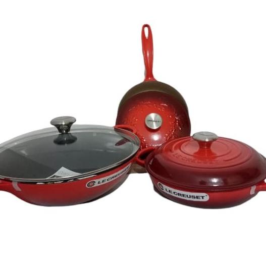 

Le Creuset Staub Fissler Set Bundle Gift Parcel Lebaran Parsel