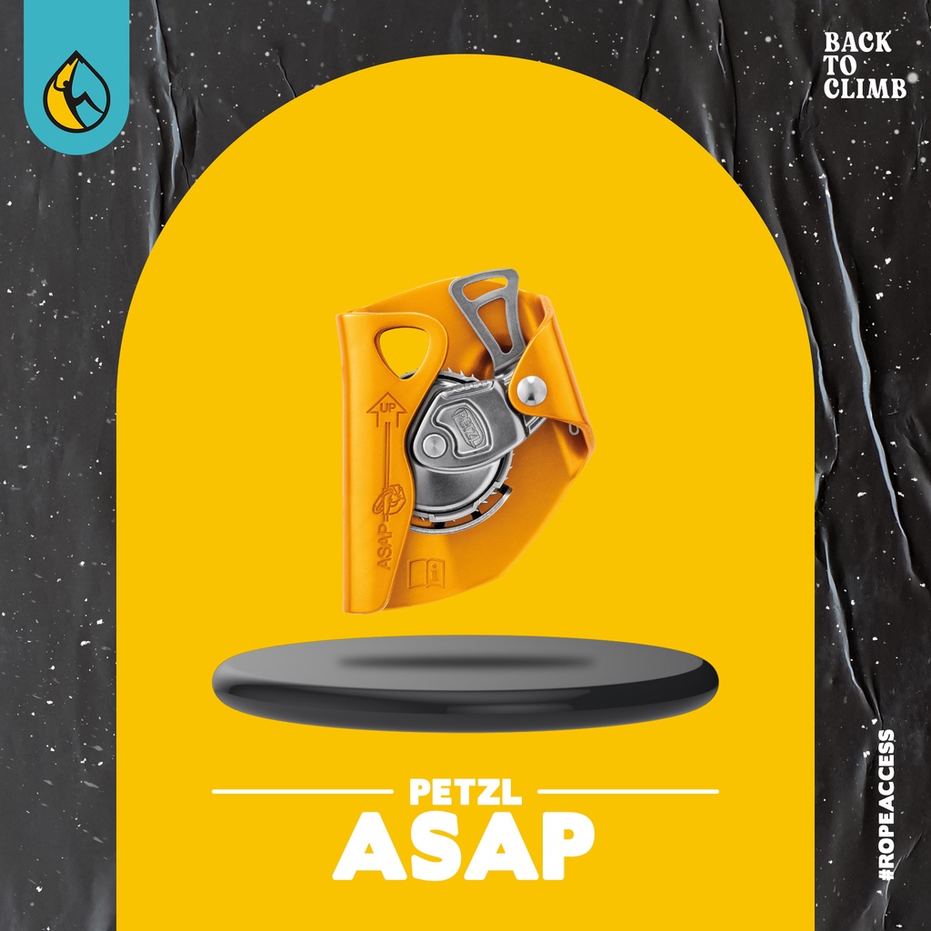 Petzl Asap for Rescue Descender Safety Work