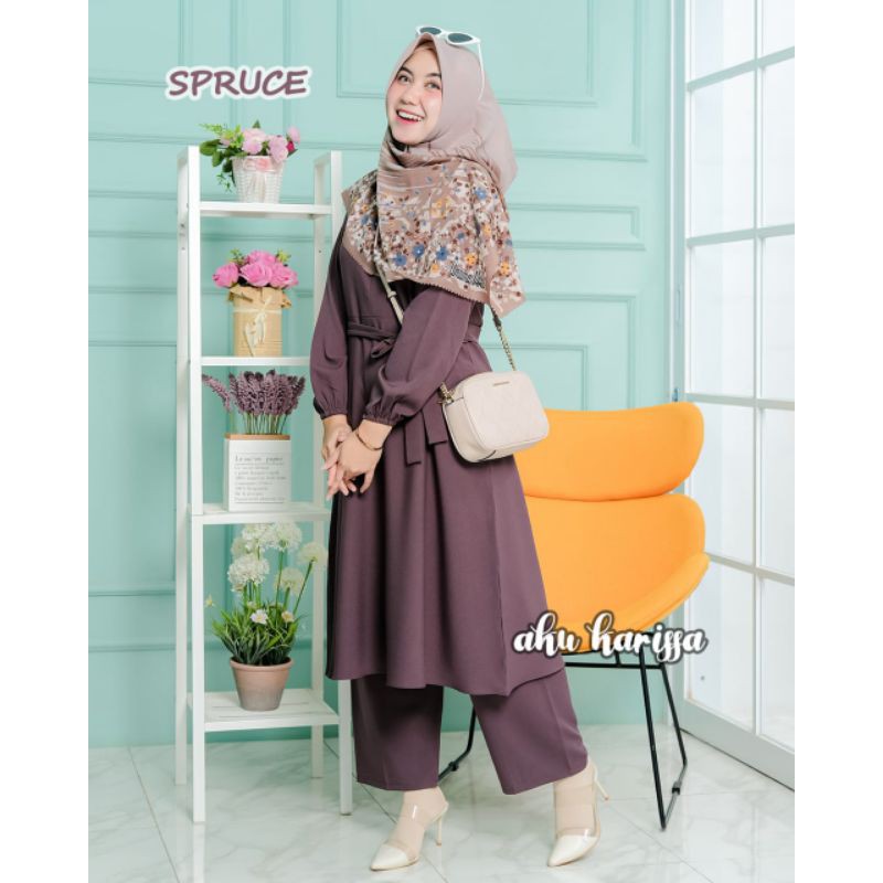 Baju One Set Ity Crepe Setelan Ity Crepe Ori Aku Karissa Setelan Celana Ity Crepe Baju Setelan Shopee Indonesia
