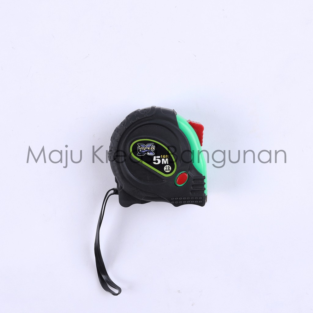 TERMURAH Meteran Plastik Karet 5 Meter Self Stop Lock 5M Measuring Tape 5 M Rol Meter Harga Grosir