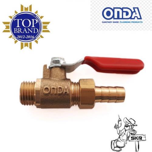 ONDA Kran angin Kompresor Compresor Kuningan 1/4 Inch