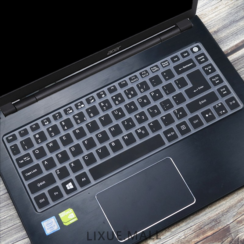 Lixue ACER Aspire E 14 E5 Es A314 Pelindung Keyboard Laptop Bahan Silikon Untuk 422 432 473 474 475 476g