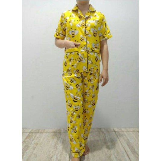 BESS - Piyama CP &amp; PP / Stelan Baju Tidur Murah / Corak BEE