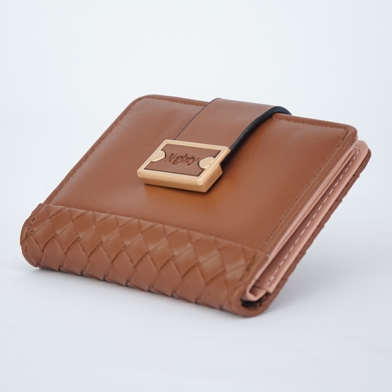 Naughty Dompet Wanita Pendek Lipat  BWL210301089-518COFEE