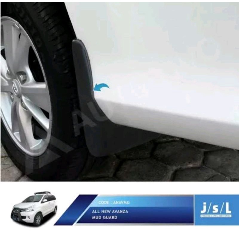 ALL NEW AVANZA VELOZ 2006 2008 2010 2012 2014 2016 MUDGUARD MUD GUARD TAHANAN KARPET LUMPUR ALAS LUM